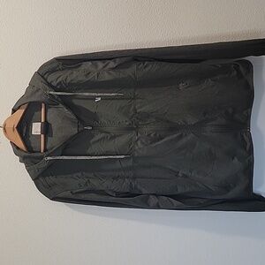 Vuori Mens Jacket X-Large Green Sunday Element Full Zip Hoodie Athletic Active